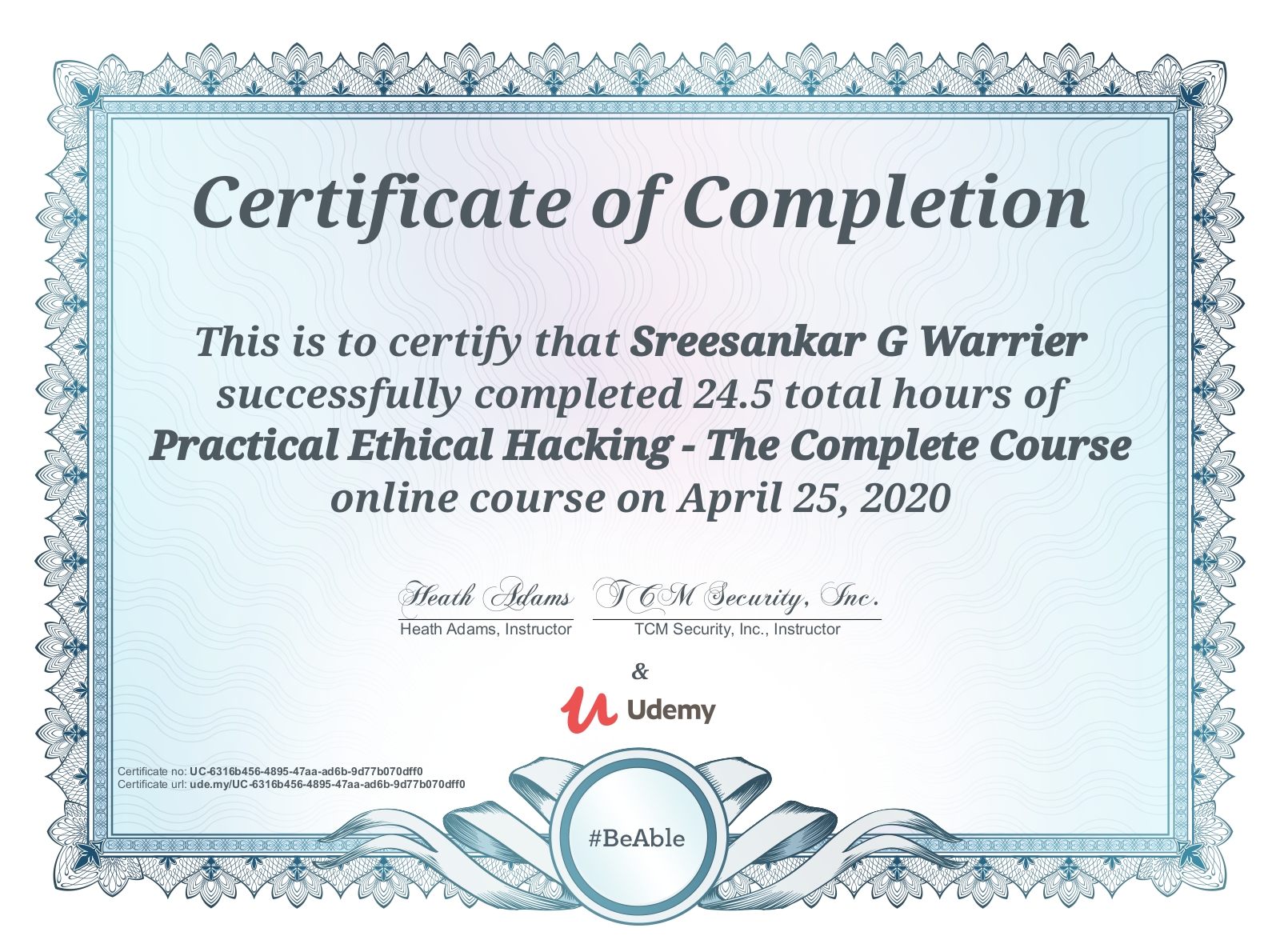 Practical Ethical Hacking